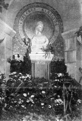 Strbl Alajos Erzsbet-szobra a Jnos-hegyi Erzsbet-kiltban, Vasrnapi Ujsg, 1910. szeptember 18.