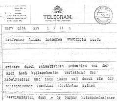 telegram facsimile