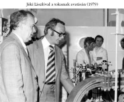 Jki Lszlval a tokamak avatsn (1979)