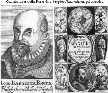 
Giambattista della Porta s a <I>Magiae Naturalis</I> angol kiadsa