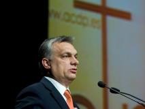 Orbán Viktor előad