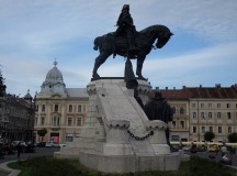 Mátyás király szobra Kolozsváron. Fotó: Christopher Adam