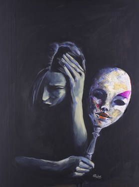 The Mask She Hides Behind / Sara Riches