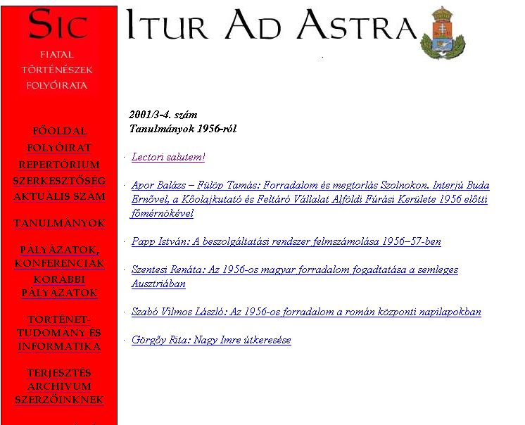 Sic Itur Ad Astra, 2006-11-10