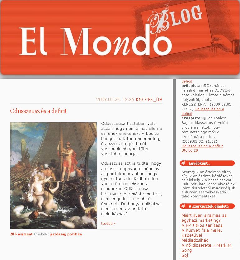El Mondo 2009.02.09.