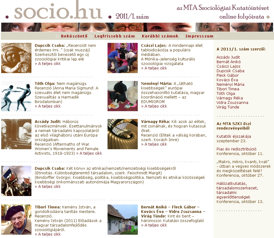 Socio.hu 2011.10.11.
