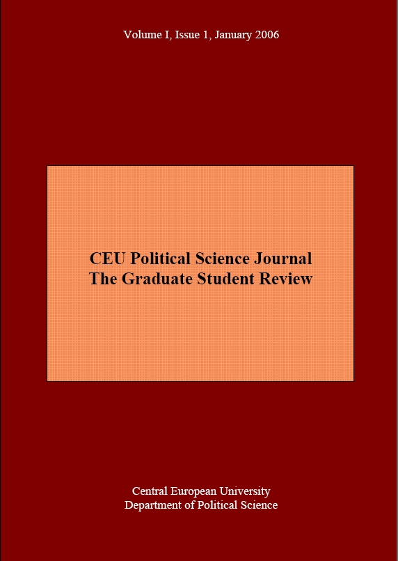CEU political science journal 2013.04.15.