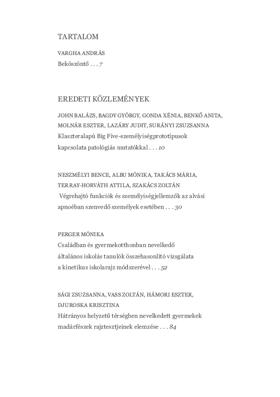 Psychologia Hungarica Caroliensis 2014.01.28.
