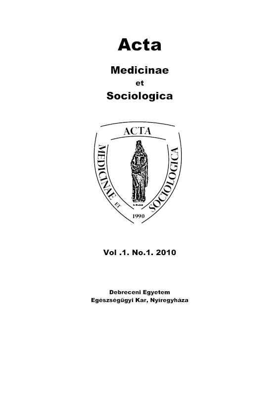 Acta Medicinae et Sociologica 2014.05.05.